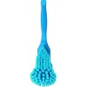 BROSSE À MAIN ERGO, 330 MM, SOUPLE/FLEURÉ, BLEU