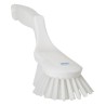 BROSSE À MAIN ERGONOMIQUE, 330 MM, DURE, BLANCHE